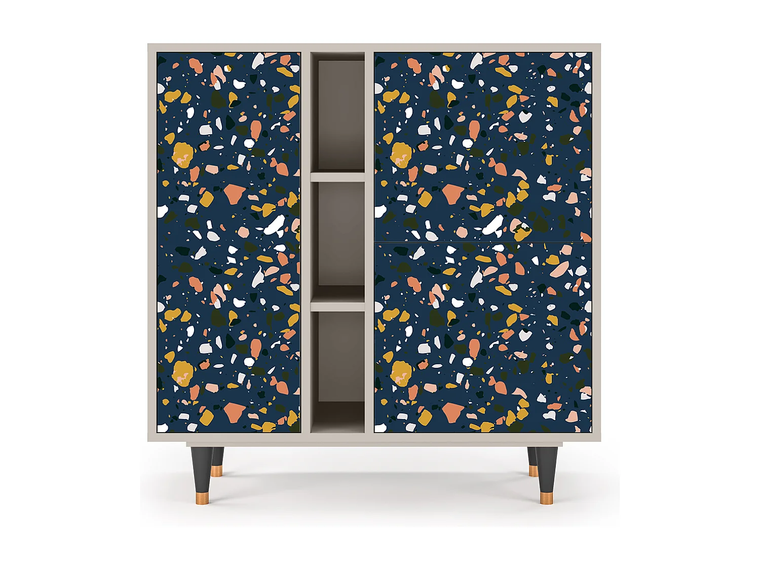 Kredens - 94х96х41 cm - BS5 - Night Sky Langhterns, Piaskowy