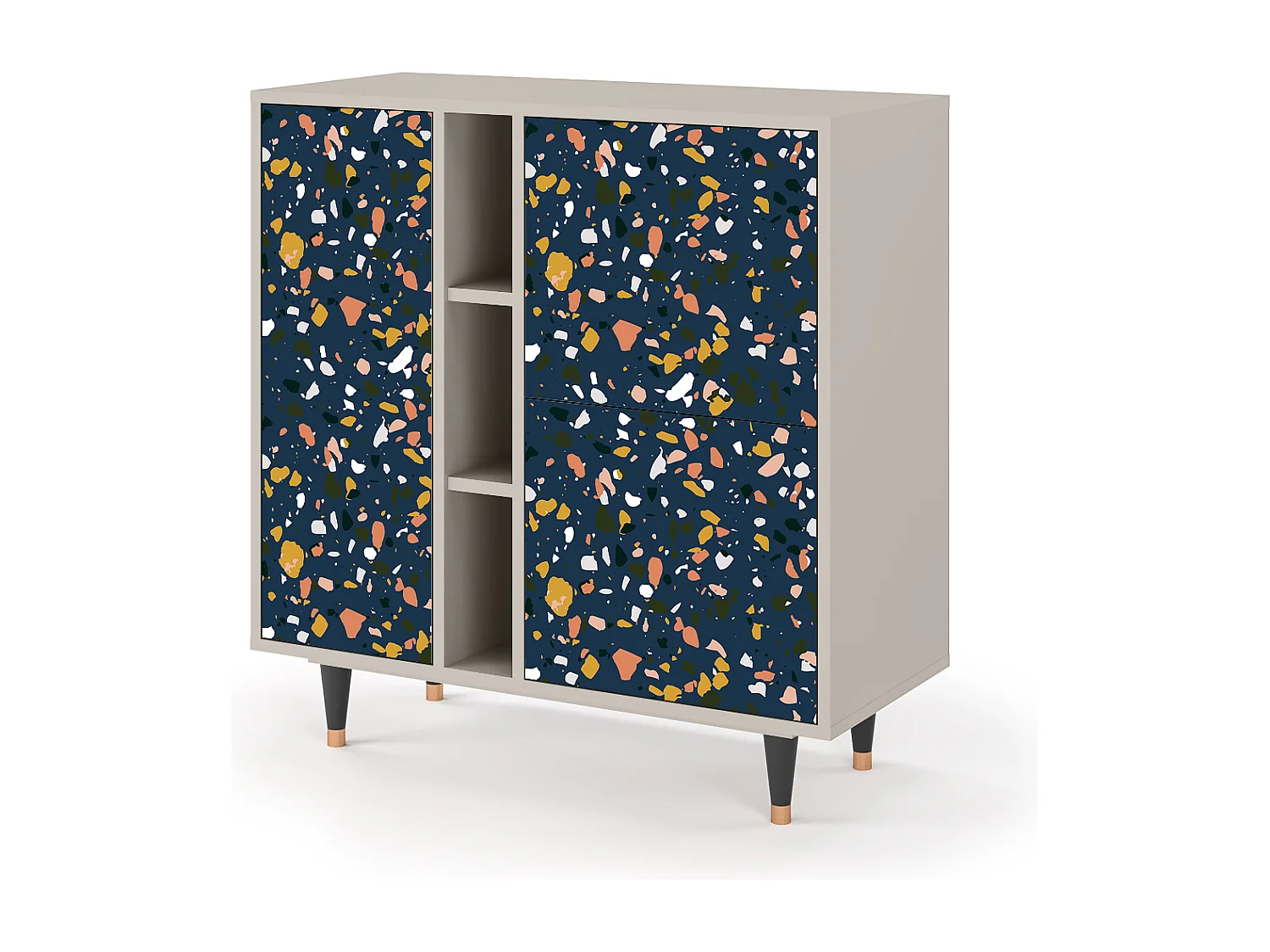Sideboard - 94х96х41 cm - BS5 - Night Sky Langhterns, Sand