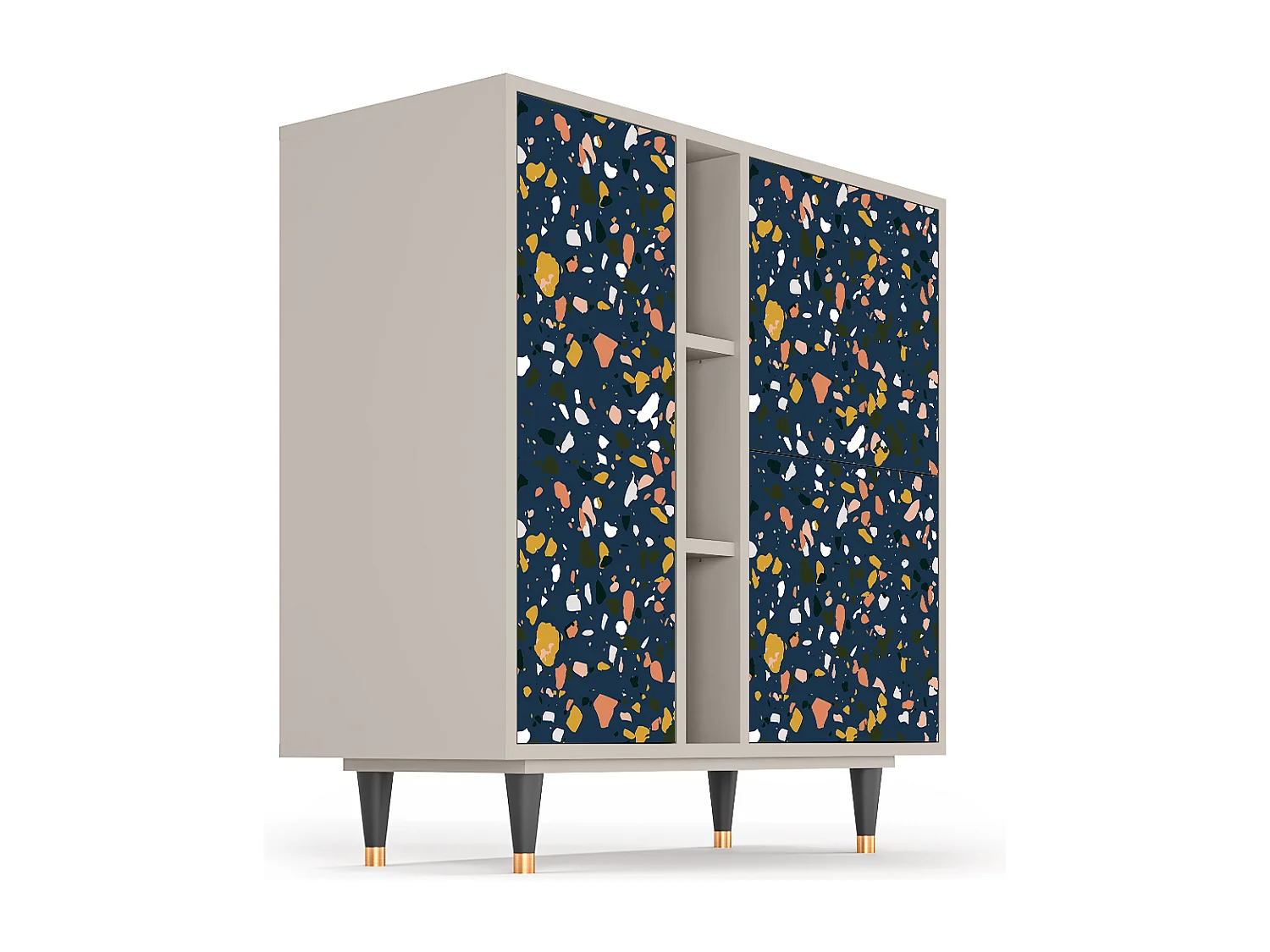 Sideboard - 94х96х41 cm - BS5 - Night Sky Langhterns, Sand