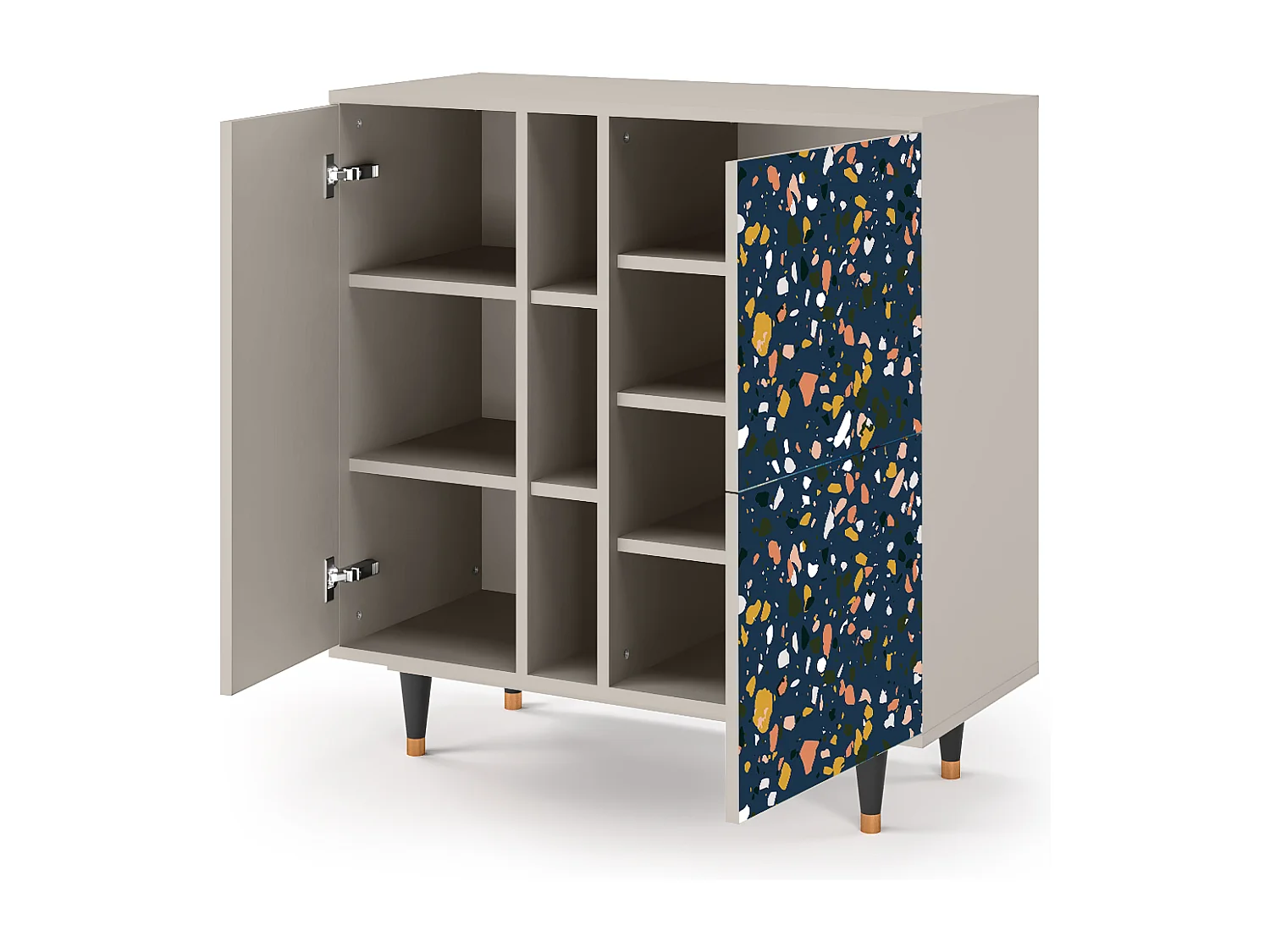 Sideboard - 94х96х41 cm - BS5 - Night Sky Langhterns, Sand