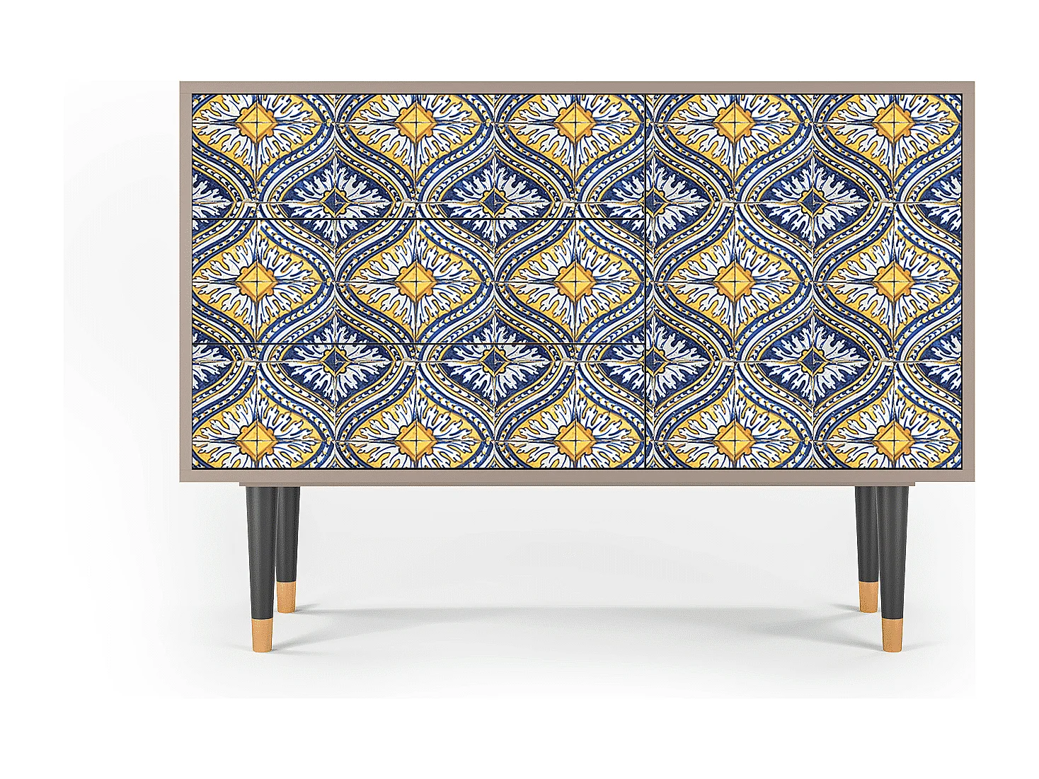 Buffet - 115х84х41 cm - S3 - Illusory Pattern, Sable