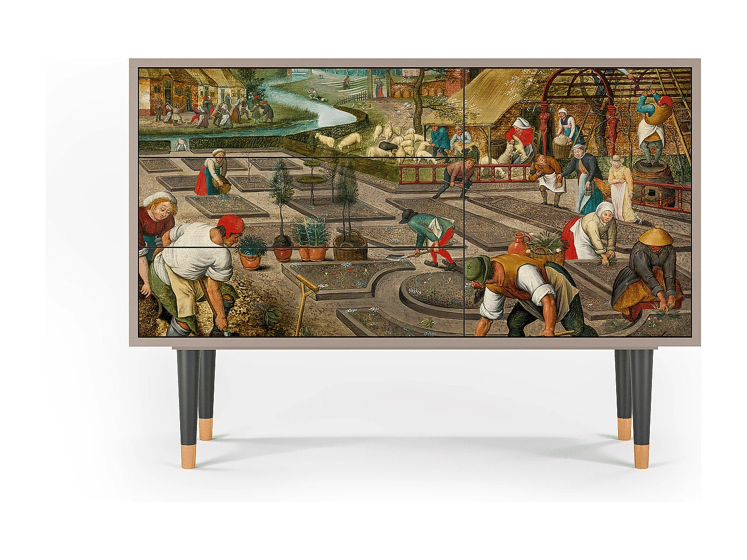 Buffet - 115х84х41 cm - S3 - The Younger - Spring, Sable