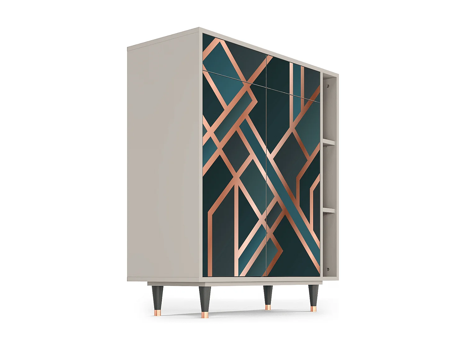 Buffet - 96х110х41 cm - BS6 - Bronze Crossroad, Sable