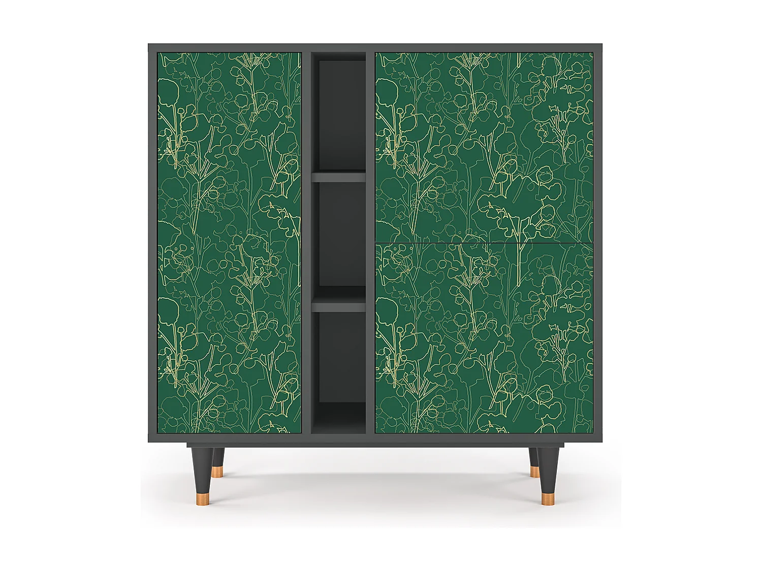 Buffet - 94х96х41 cm - BS5 - Emerald Forest, Anthracite
