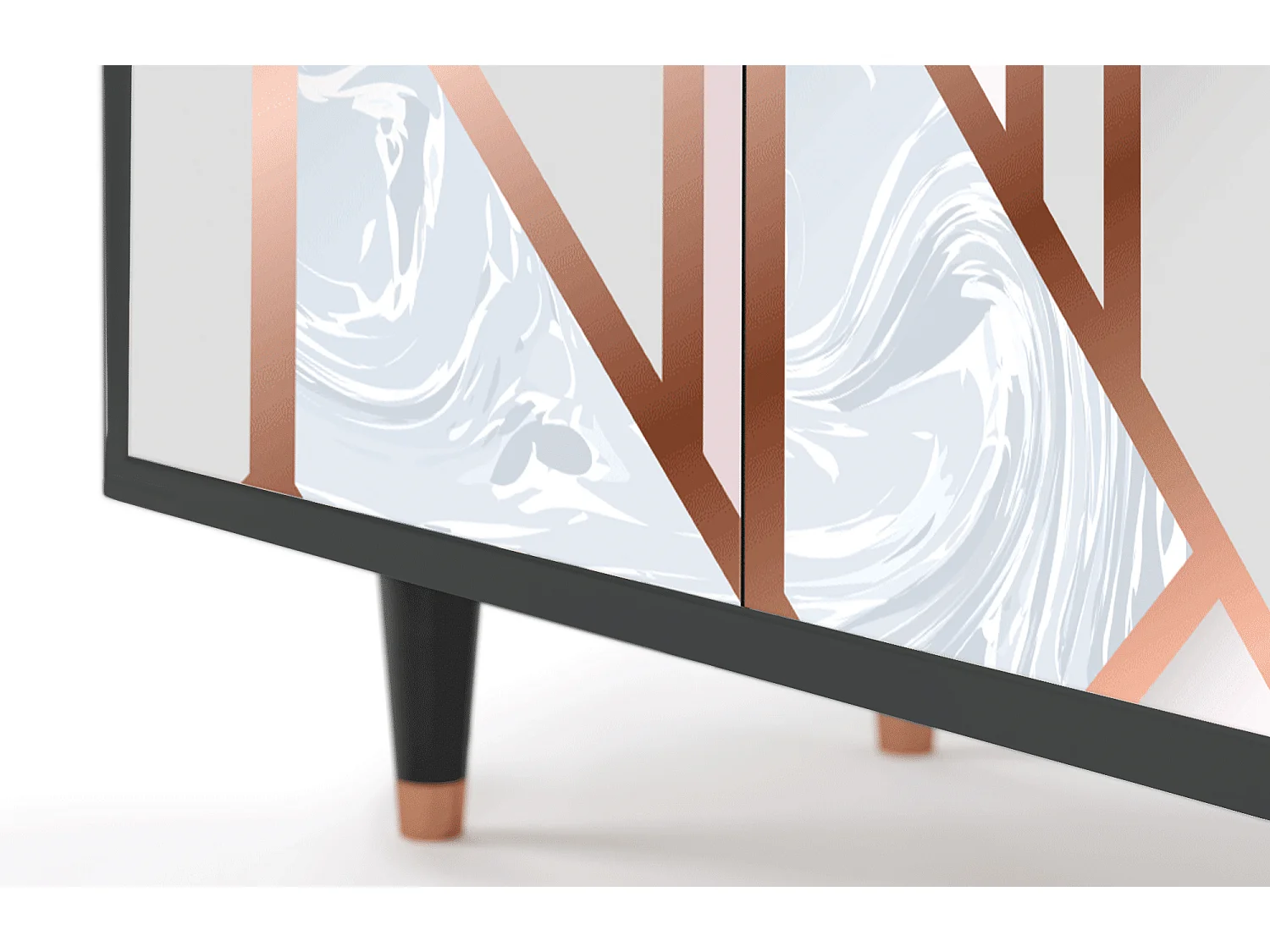 Aparador - 94x96x48 cm - BS3 - Champagne Story, Antracita