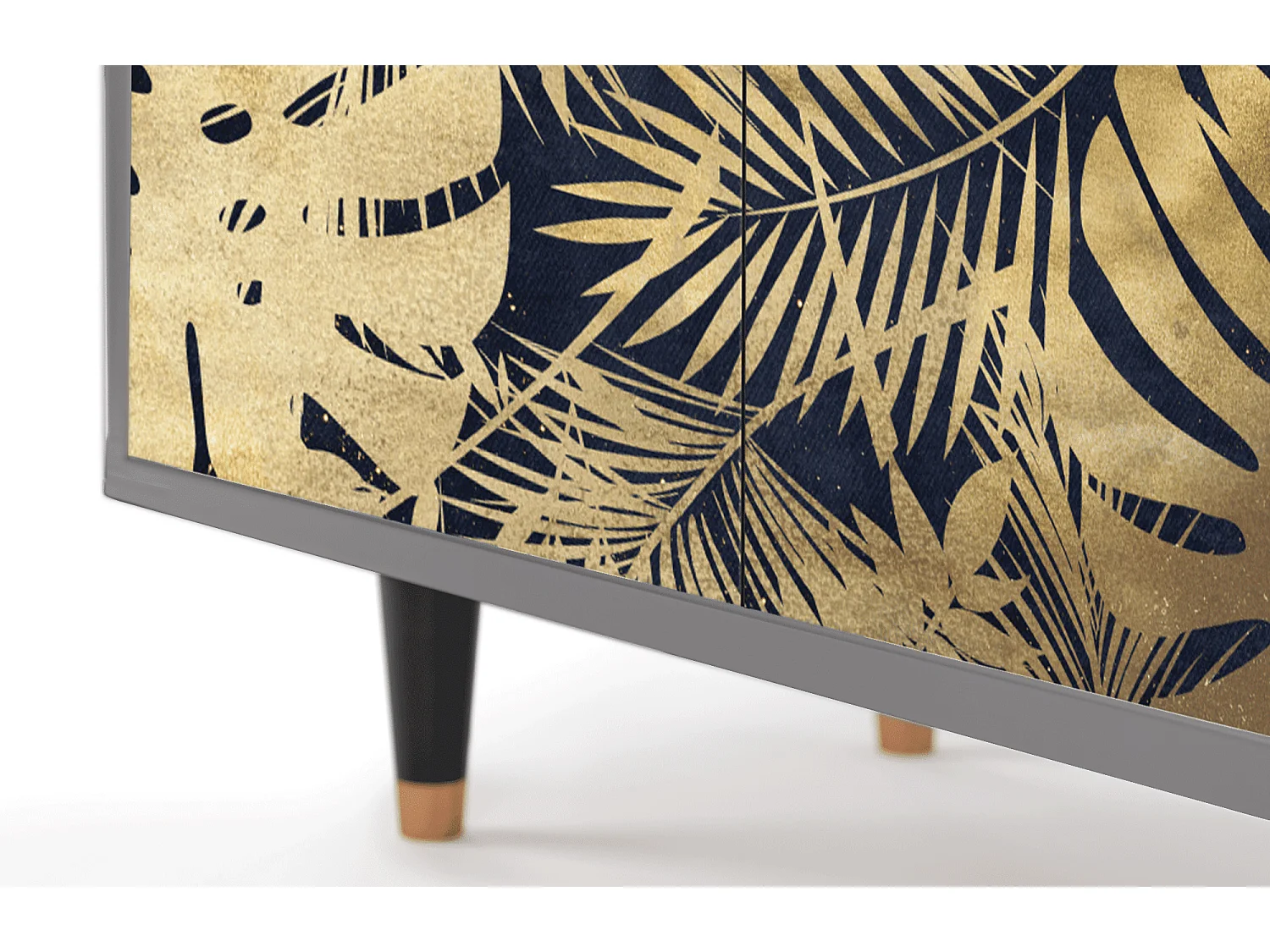 Aparador - 94x96x48 cm - BS3 - Jungle Vibes, Cinza