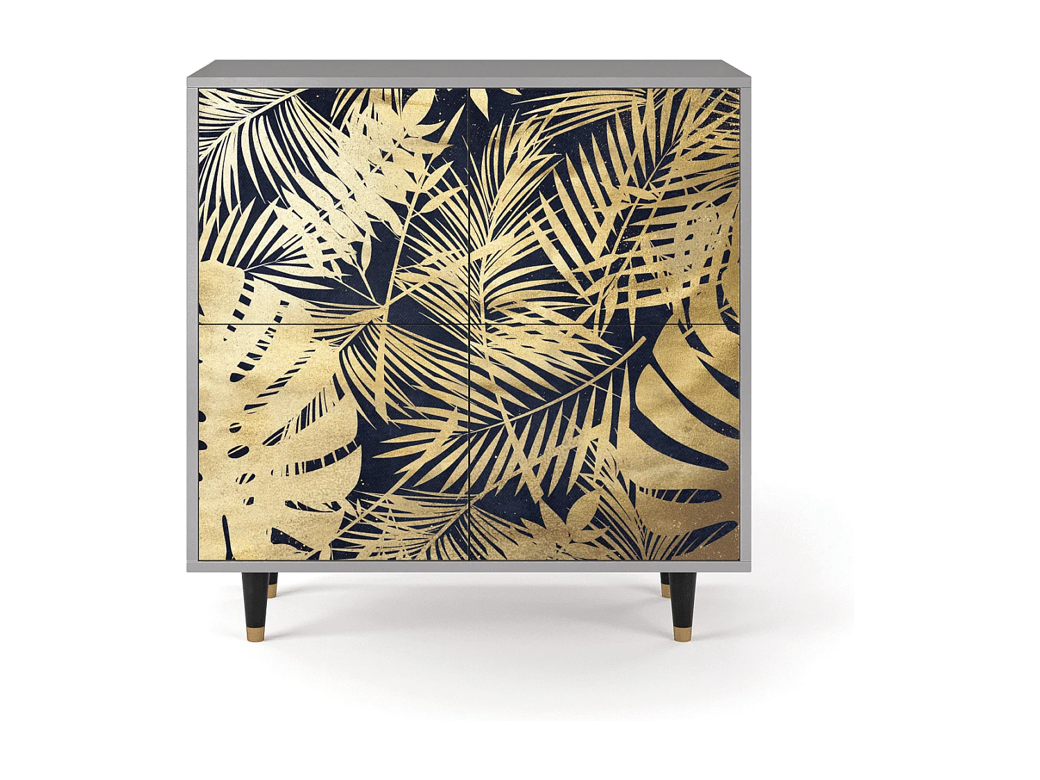 Credenza - 94x96x48 cm - BS3 - Jungle Vibes, Grigio