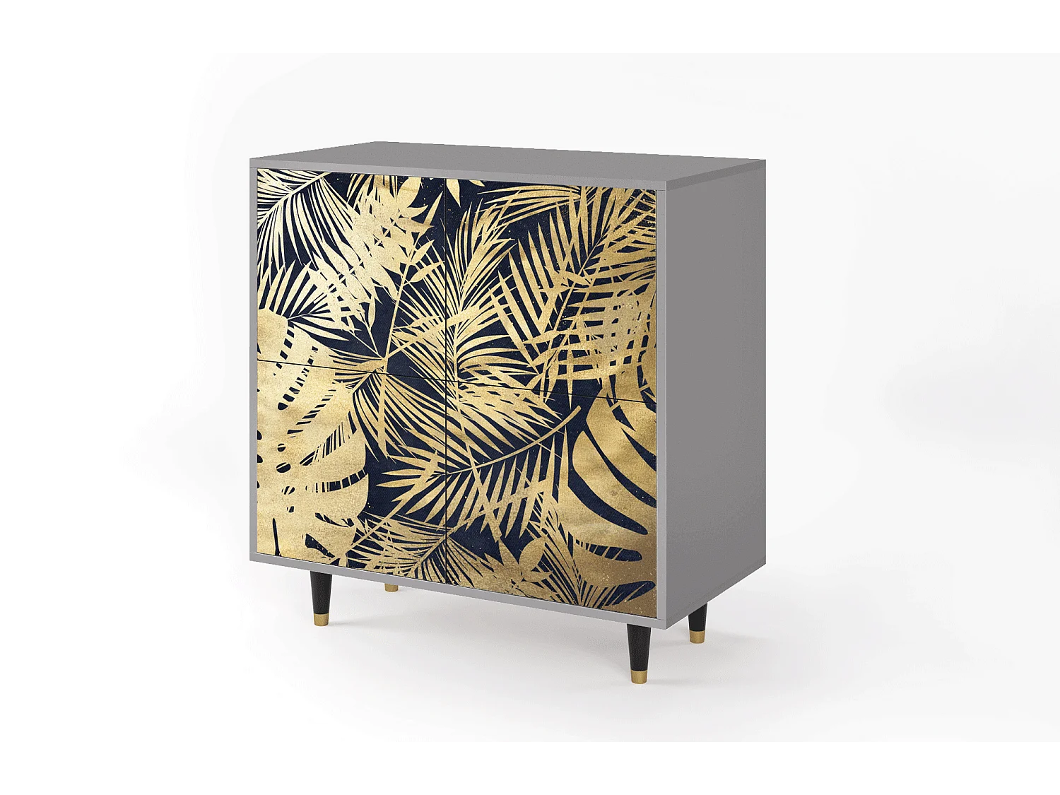 Credenza - 94x96x48 cm - BS3 - Jungle Vibes, Grigio