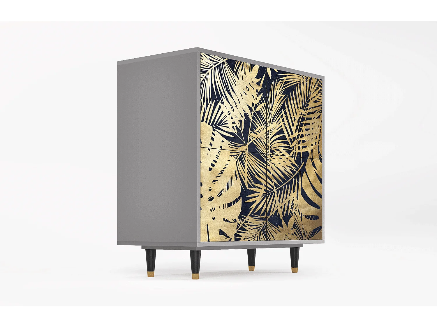 Credenza - 94x96x48 cm - BS3 - Jungle Vibes, Grigio