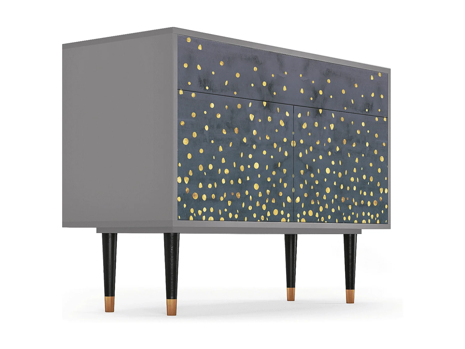 Buffet - 115x85x48 cm - BS4 - Foggy Lights, Gris