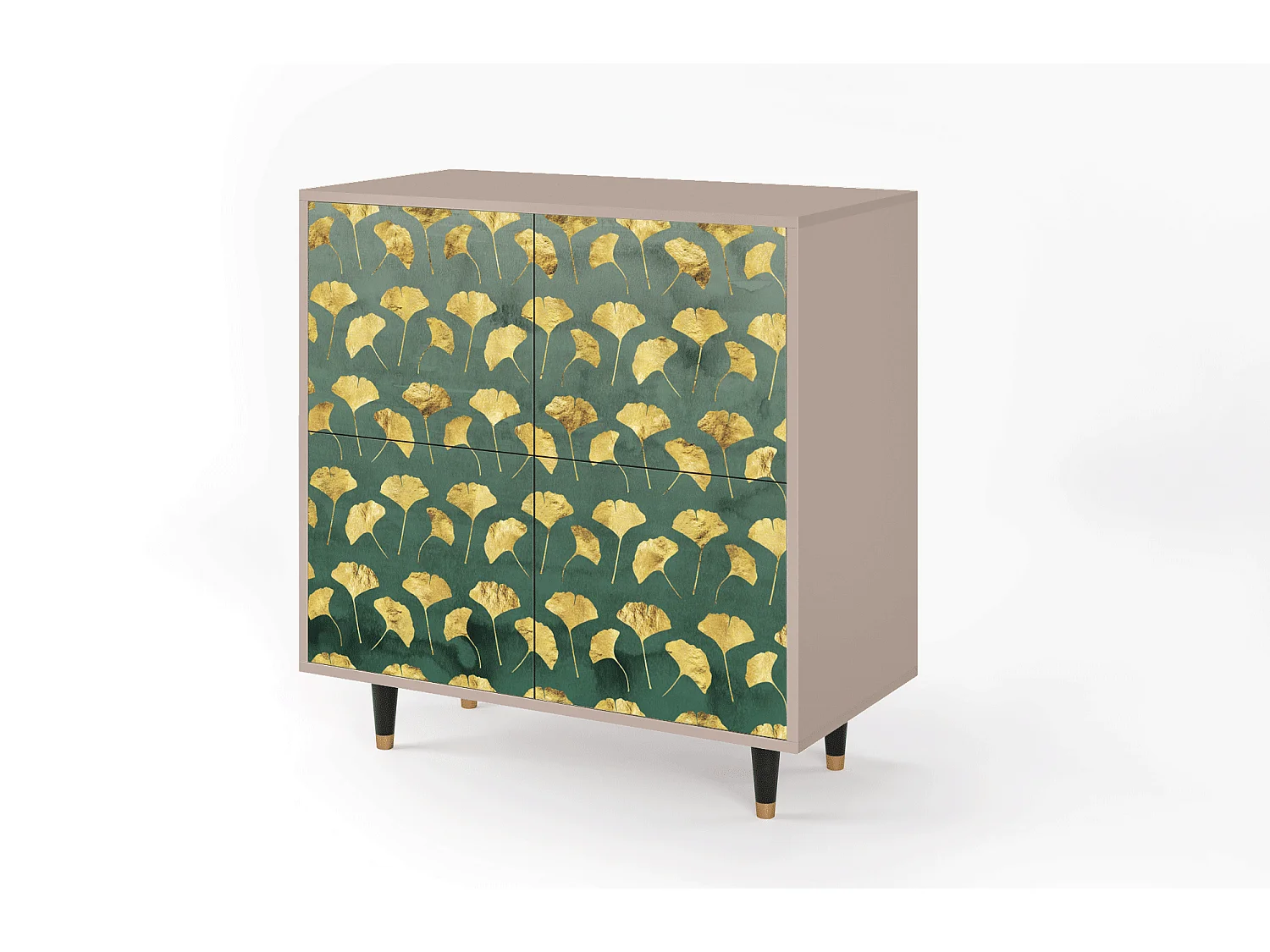 Buffet - 94x96x48 cm - BS3 - Gingko leaves, Latte