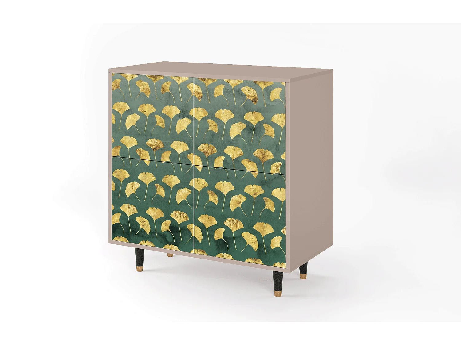 Buffet - 94x96x48 cm - BS3 - Gingko leaves, Latte