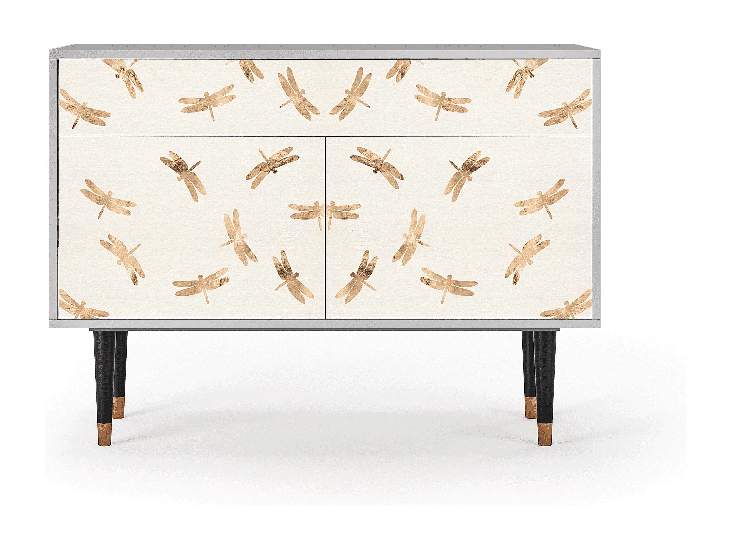Buffet - 115x85x48 cm - BS4 - Nude Dragonflies, Gris