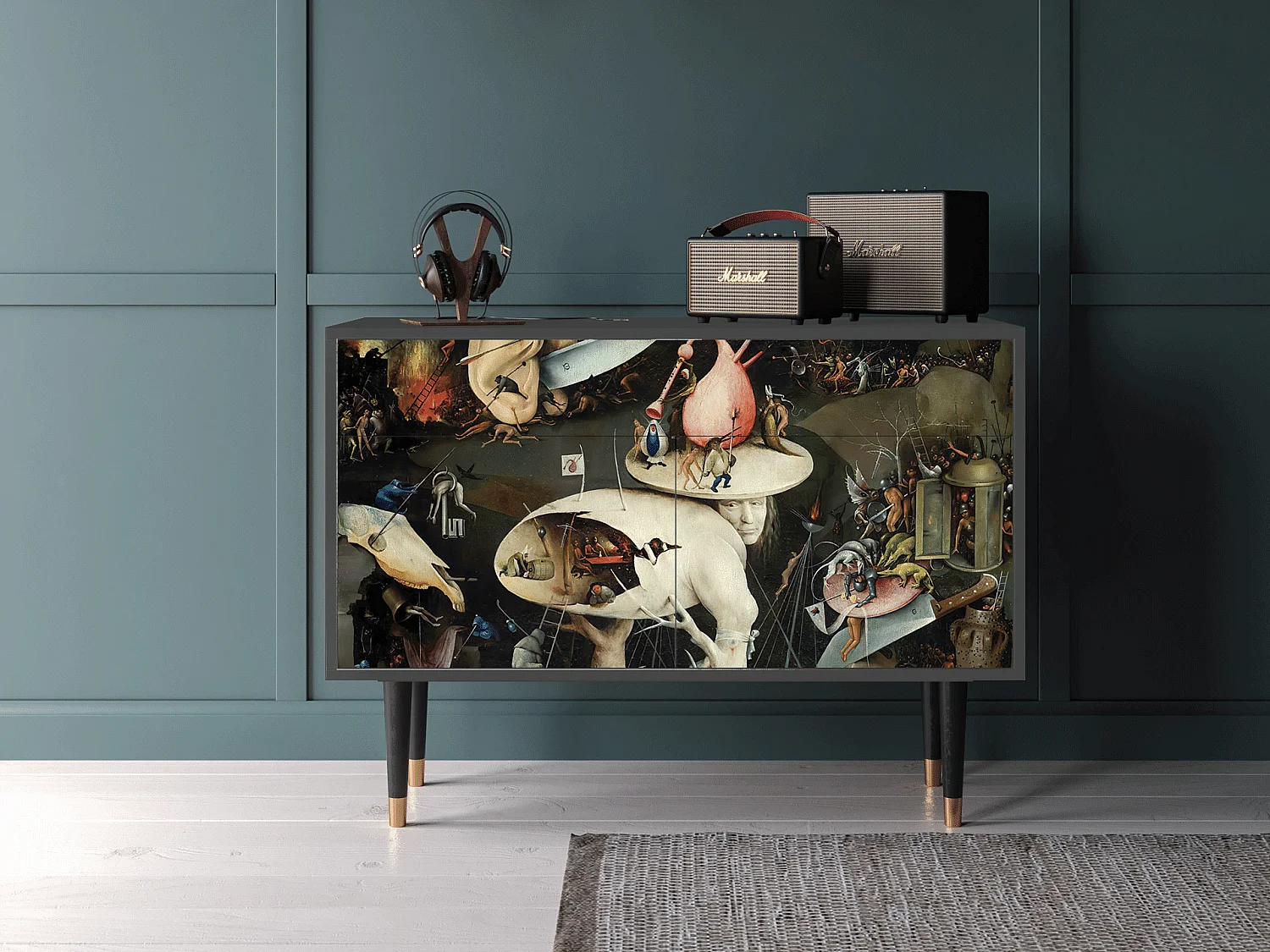 Buffet - 115x85x48 cm - BS4 - The Garden 2, Anthracite