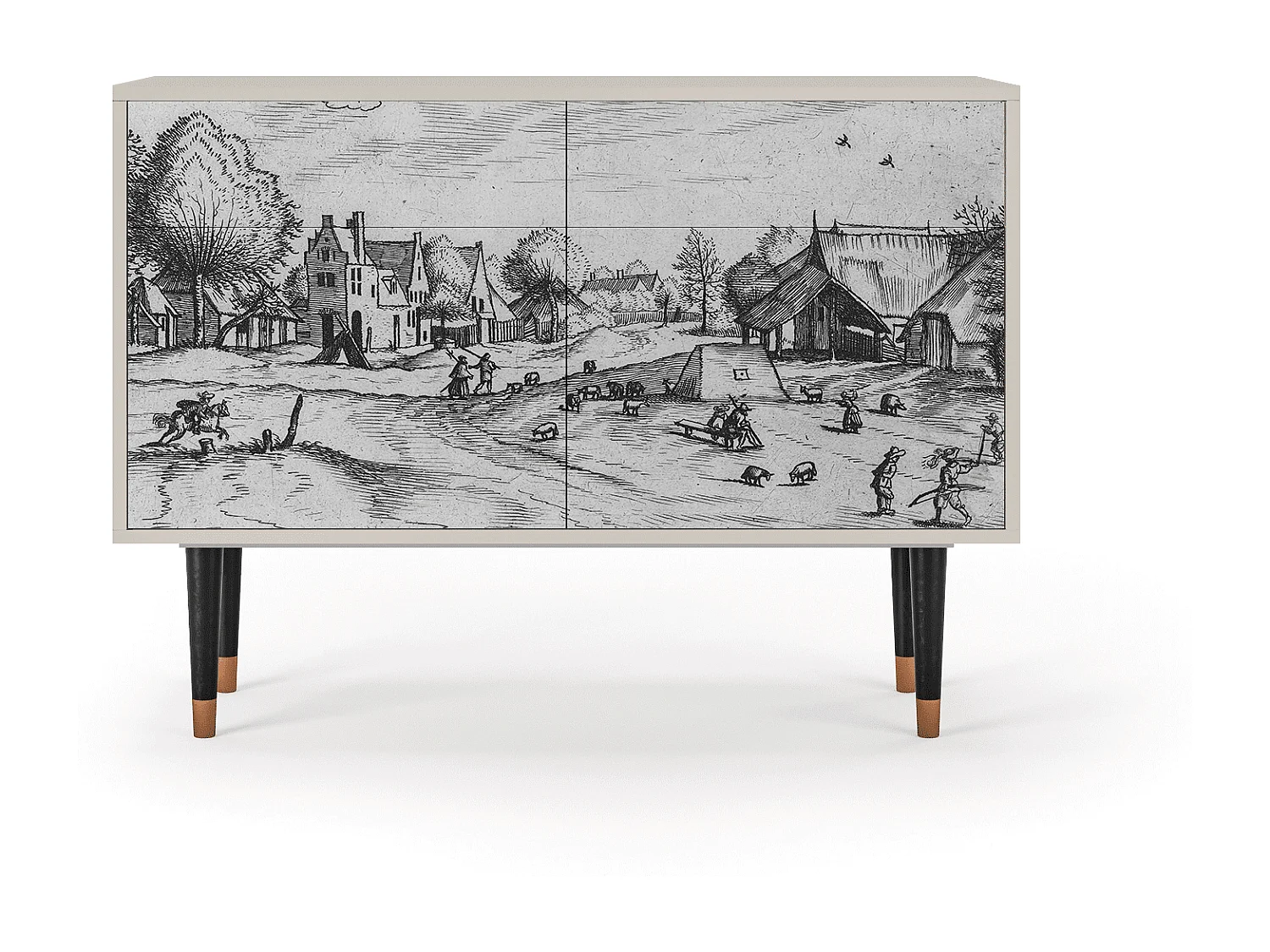 Aparador - 115x85x48 cm - BS4 - Country Village, Arena