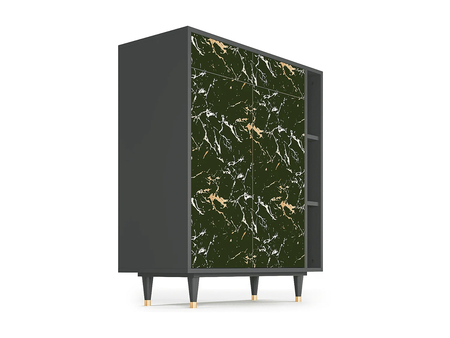 Buffet - 96х110х41 cm - BS6 - Amazon Forest, Anthracite