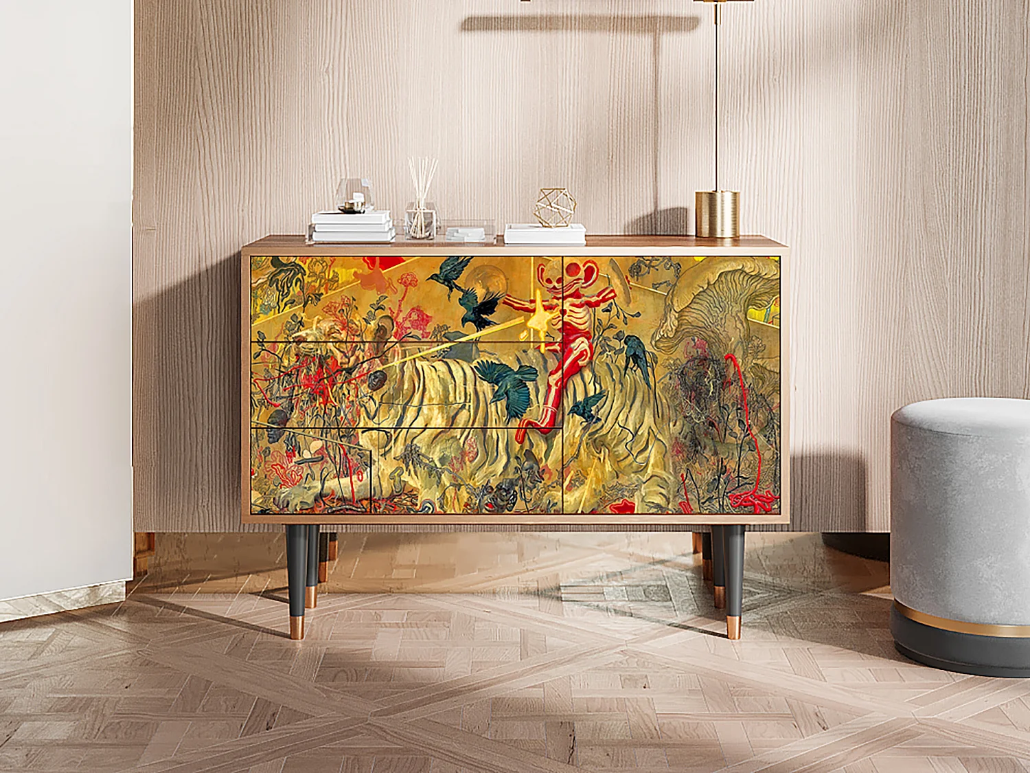 Credenza - 115х84х41 cm - S3 - Blood by James Jean, Noce