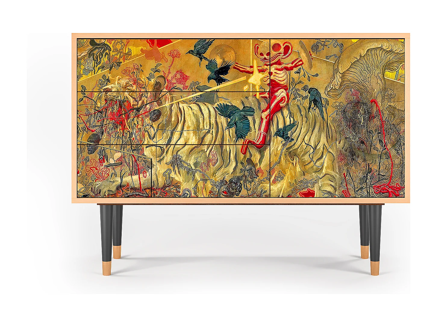 Credenza - 115х84х41 cm - S3 - Blood by James Jean, Noce