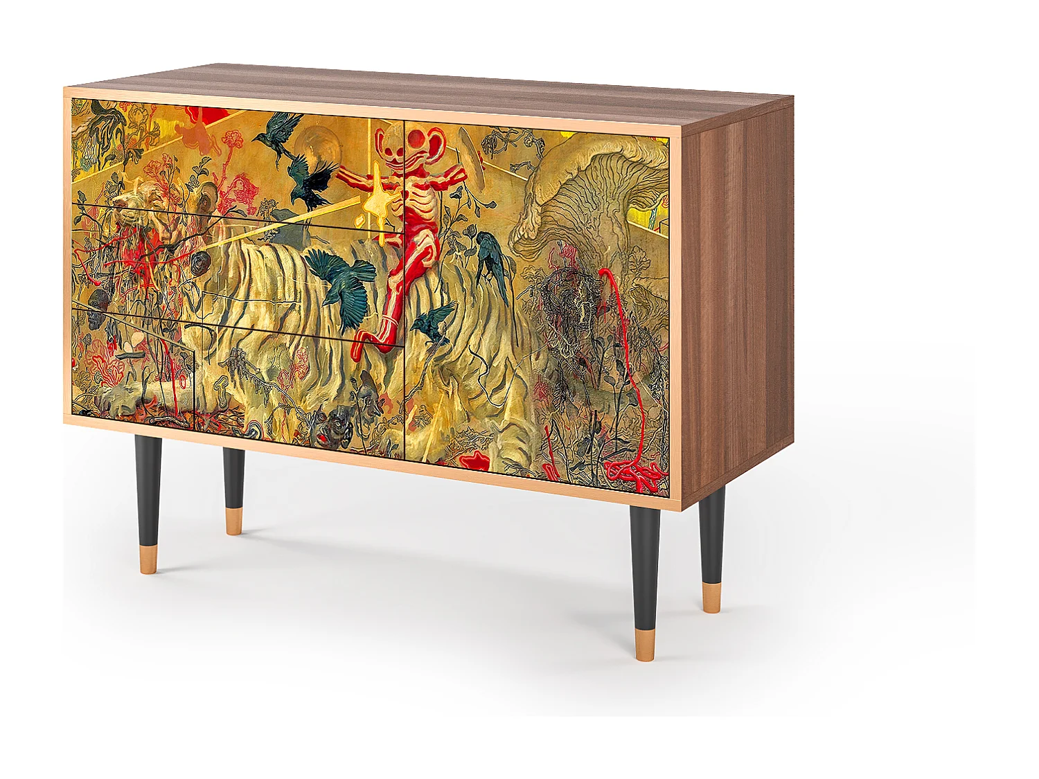 Credenza - 115х84х41 cm - S3 - Blood by James Jean, Noce