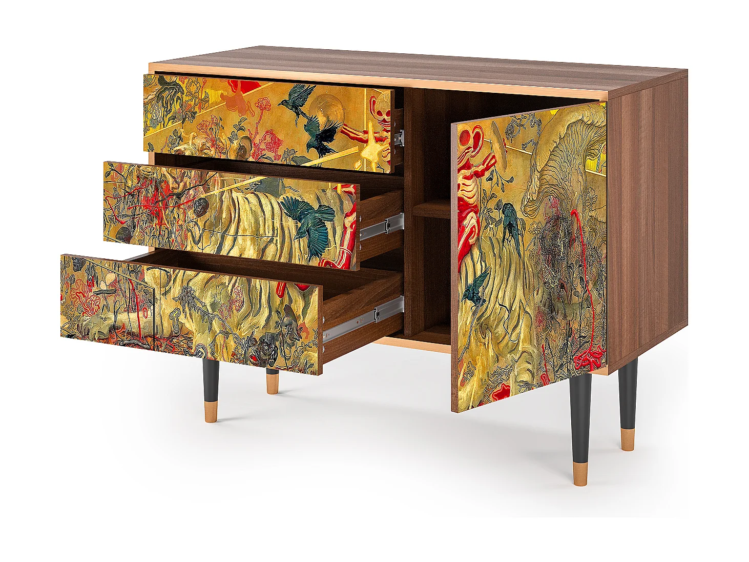 Credenza - 115х84х41 cm - S3 - Blood by James Jean, Noce