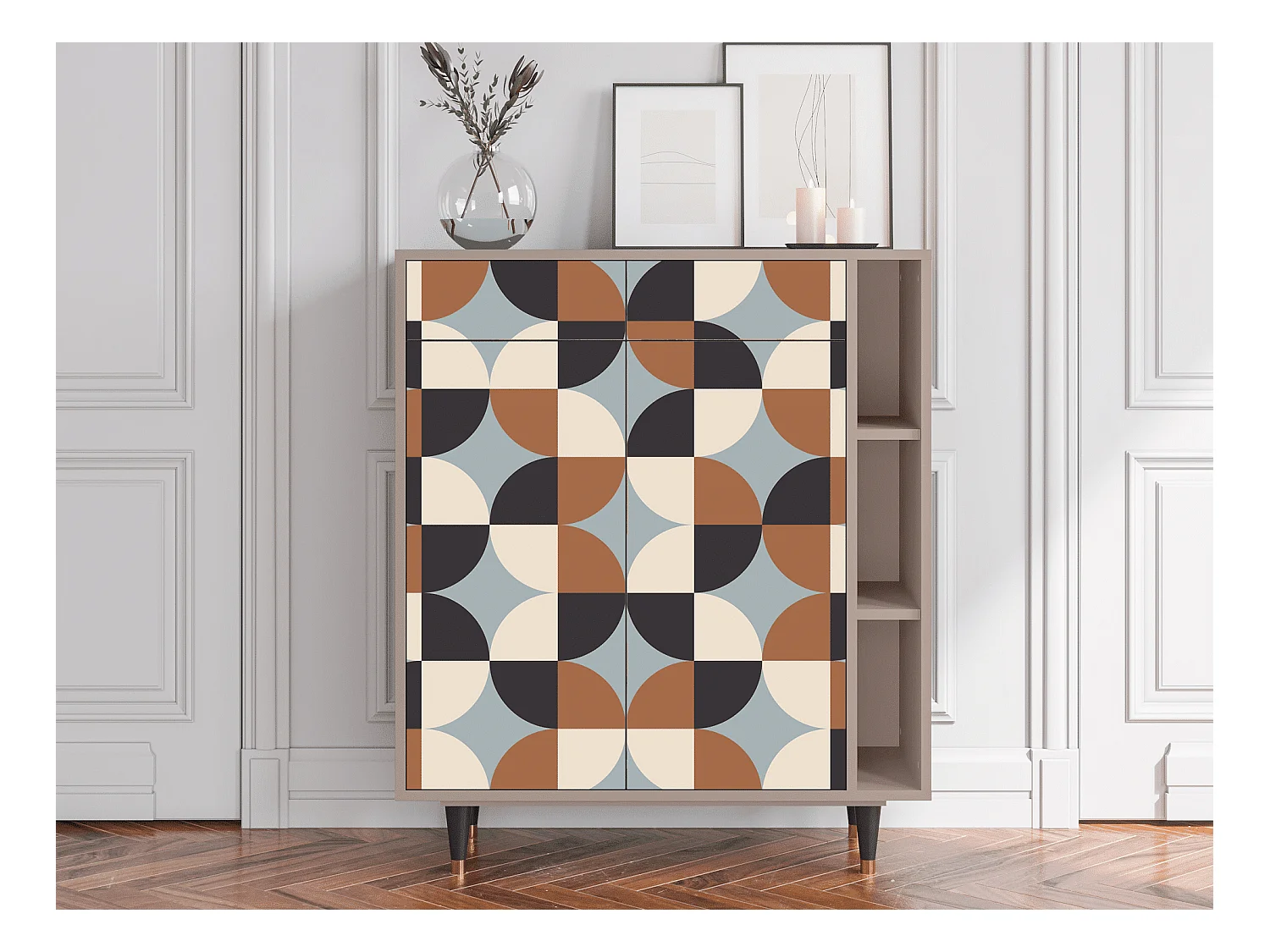 Dressoir - 96х110х41 cm - BS6 - Brown Sensation, Latte