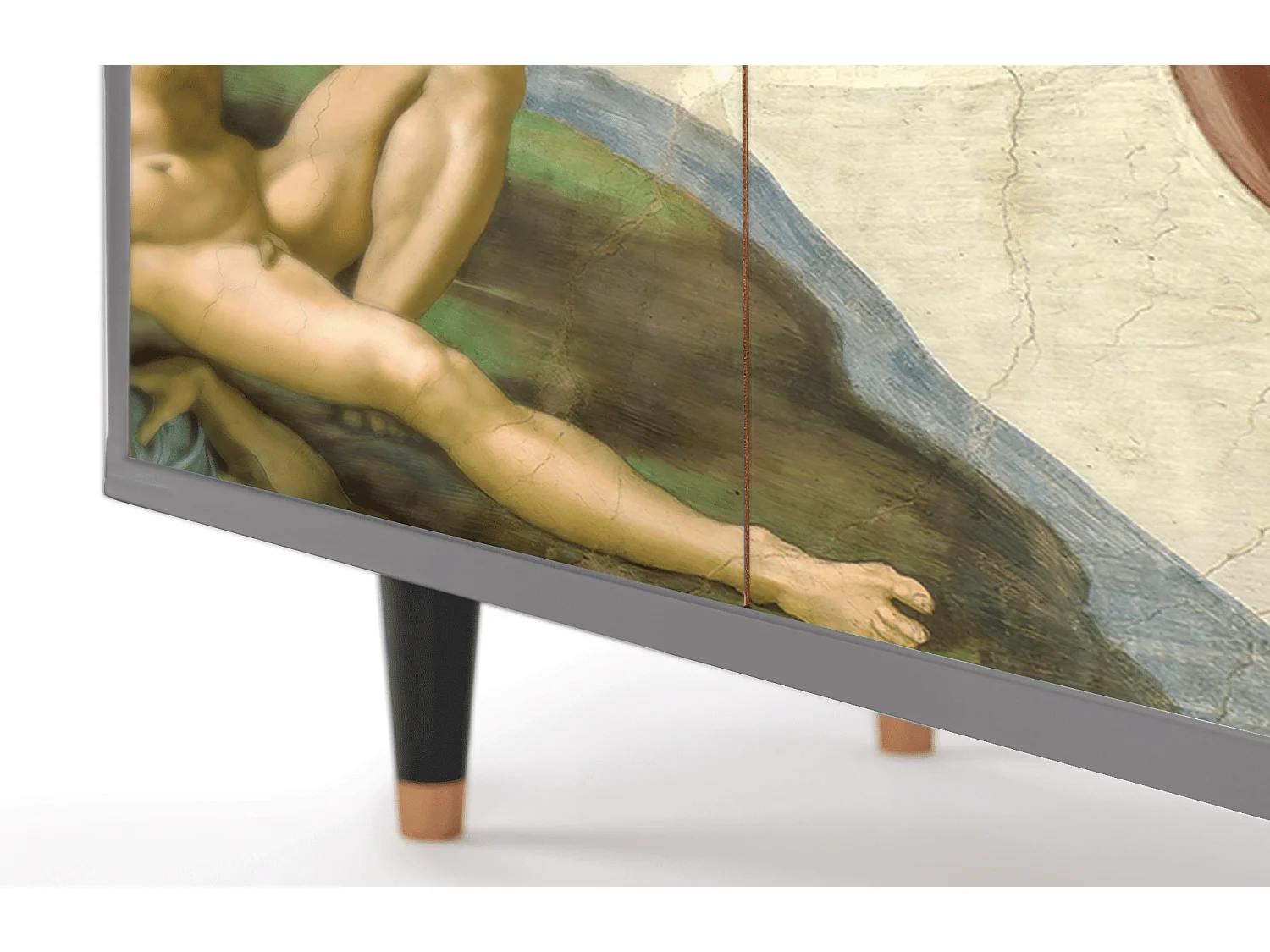 Buffet - 94x96x48 cm - BS3 - The Creation of Adam, Gris