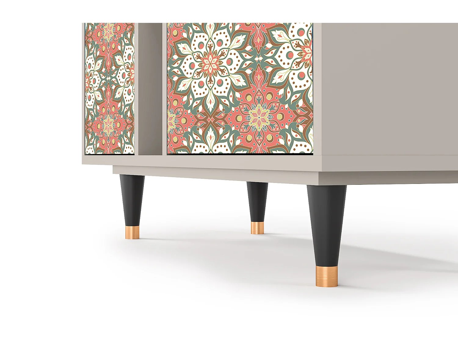 Kredens - 94х96х41 cm - BS5 - Peach Grove, Piaskowy