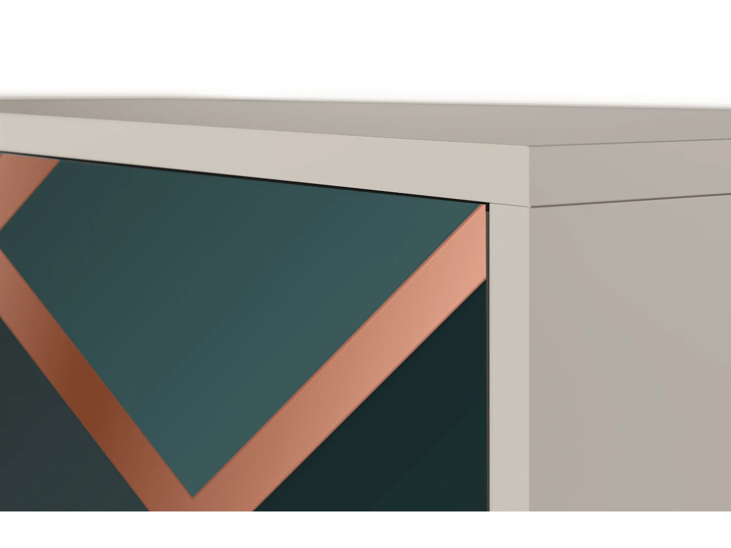 Aparador - 115х84х41 cm - S3 - Bronze Crossroad, Areia