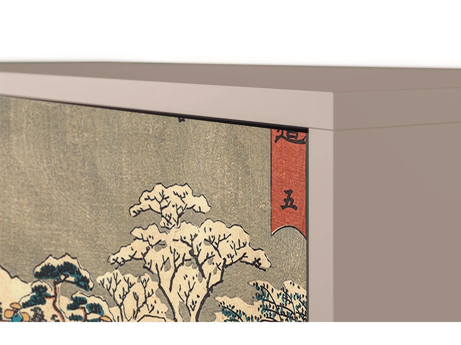 Buffet - 115х84х41 cm - S3 - Katabira River, Latte