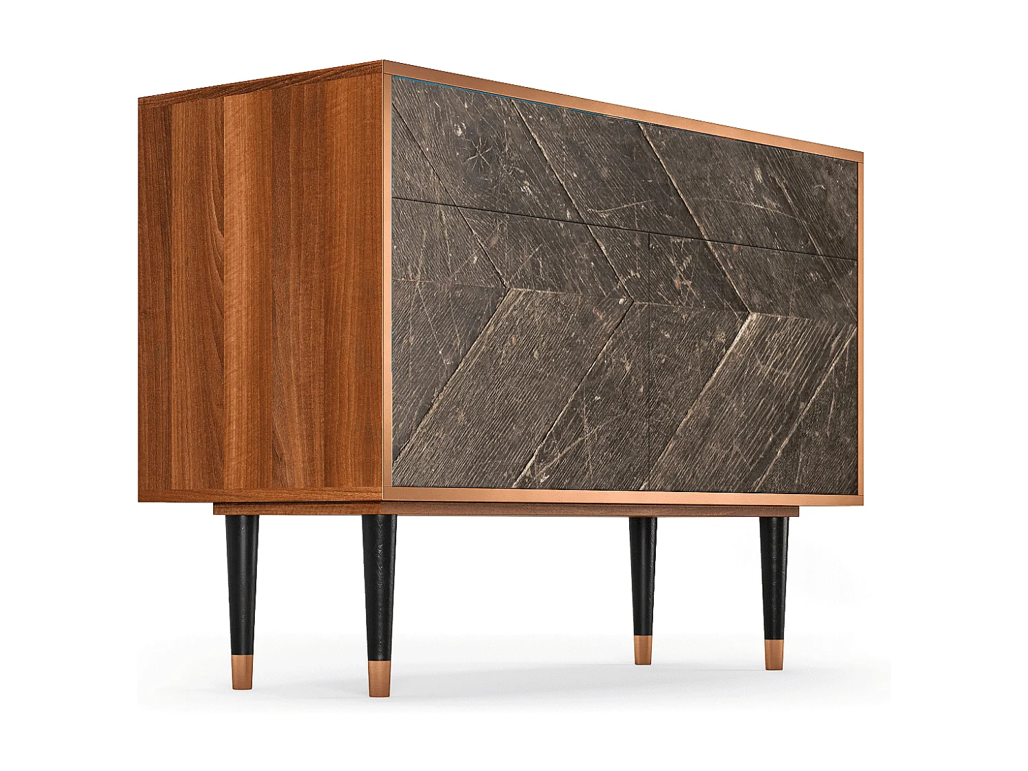 Credenza - 115x85x48 cm - BS4 - Wise Tree, Noce