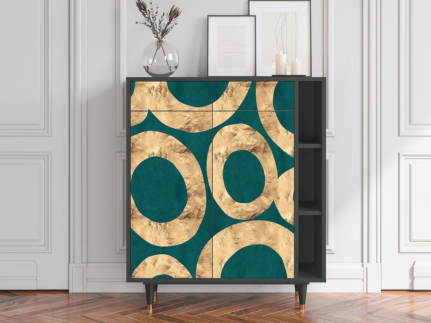 Buffet - 96х110х41 cm - BS6 - Zircon Sphere, Anthracite