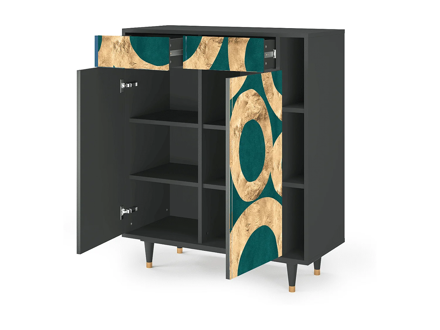 Buffet - 96х110х41 cm - BS6 - Zircon Sphere, Anthracite