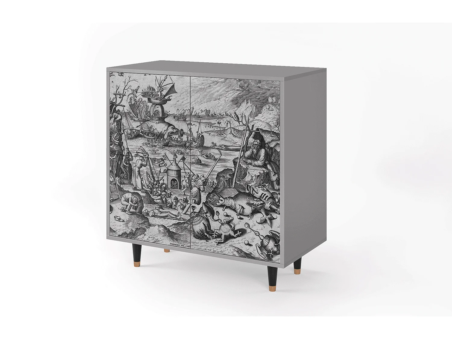 Dressoir - 94x96x48 cm - BS3 - The Temptation, Grijs