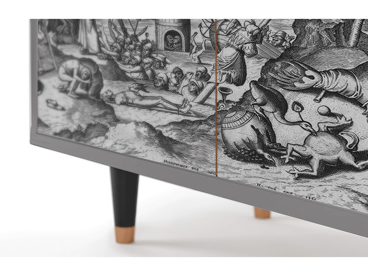 Dressoir - 94x96x48 cm - BS3 - The Temptation, Grijs