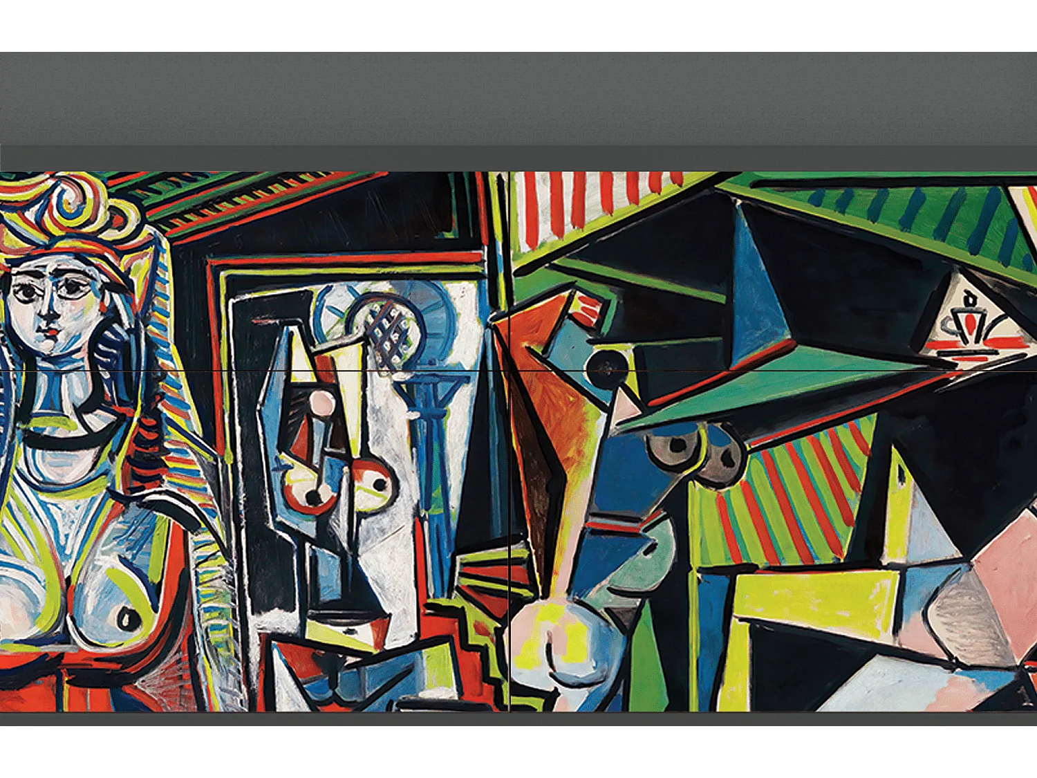 Buffet - 115x85x48 cm - BS4 - Women of Algiers, Anthracite