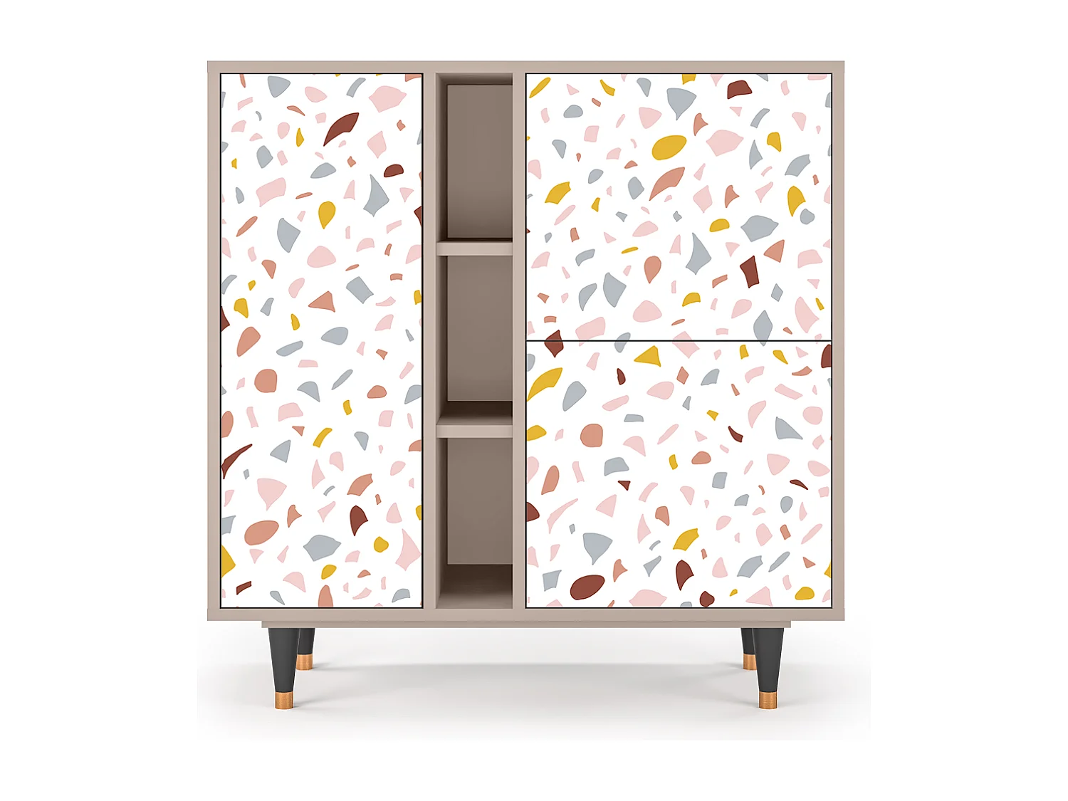 Buffet - 94х96х41 cm - BS5 - Marmelade Cheese, Latte