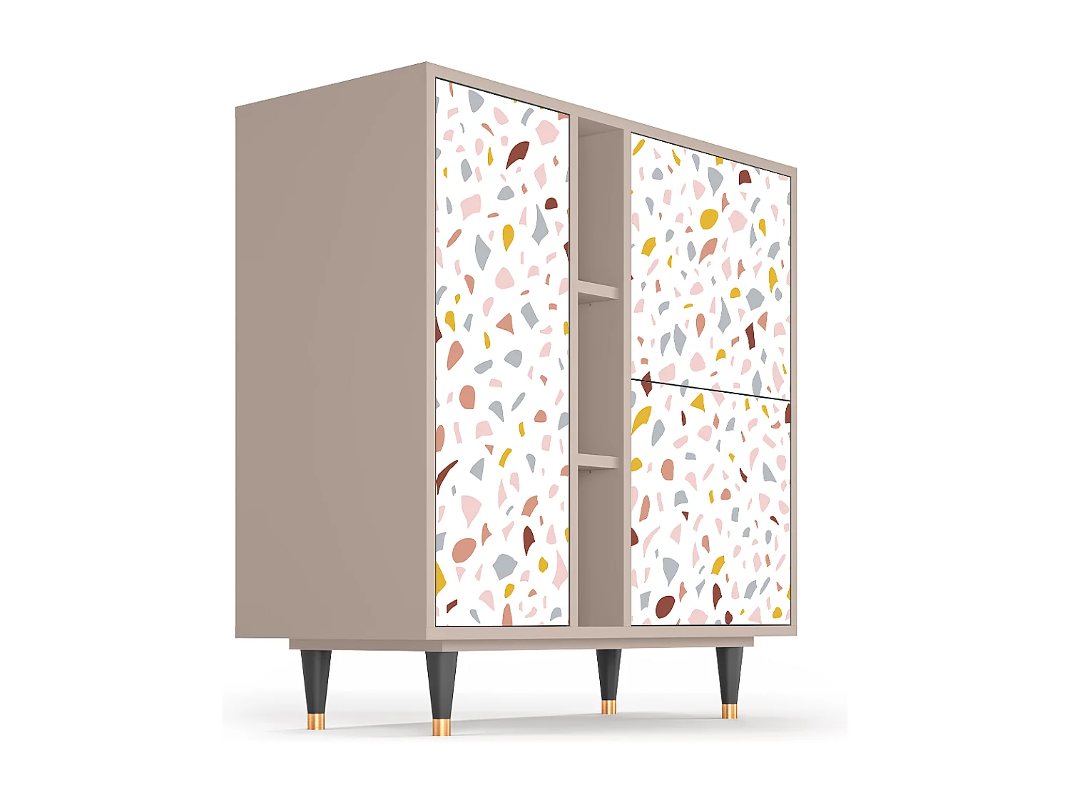 Buffet - 94х96х41 cm - BS5 - Marmelade Cheese, Latte