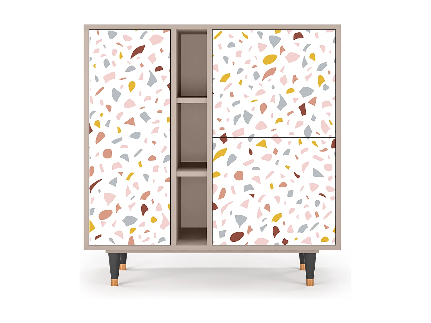 Buffet - 94х96х41 cm - BS5 - Marmelade Cheese, Latte