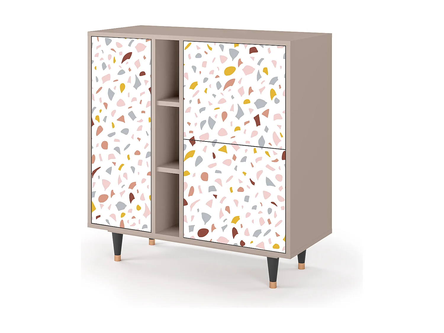 Buffet - 94х96х41 cm - BS5 - Marmelade Cheese, Latte