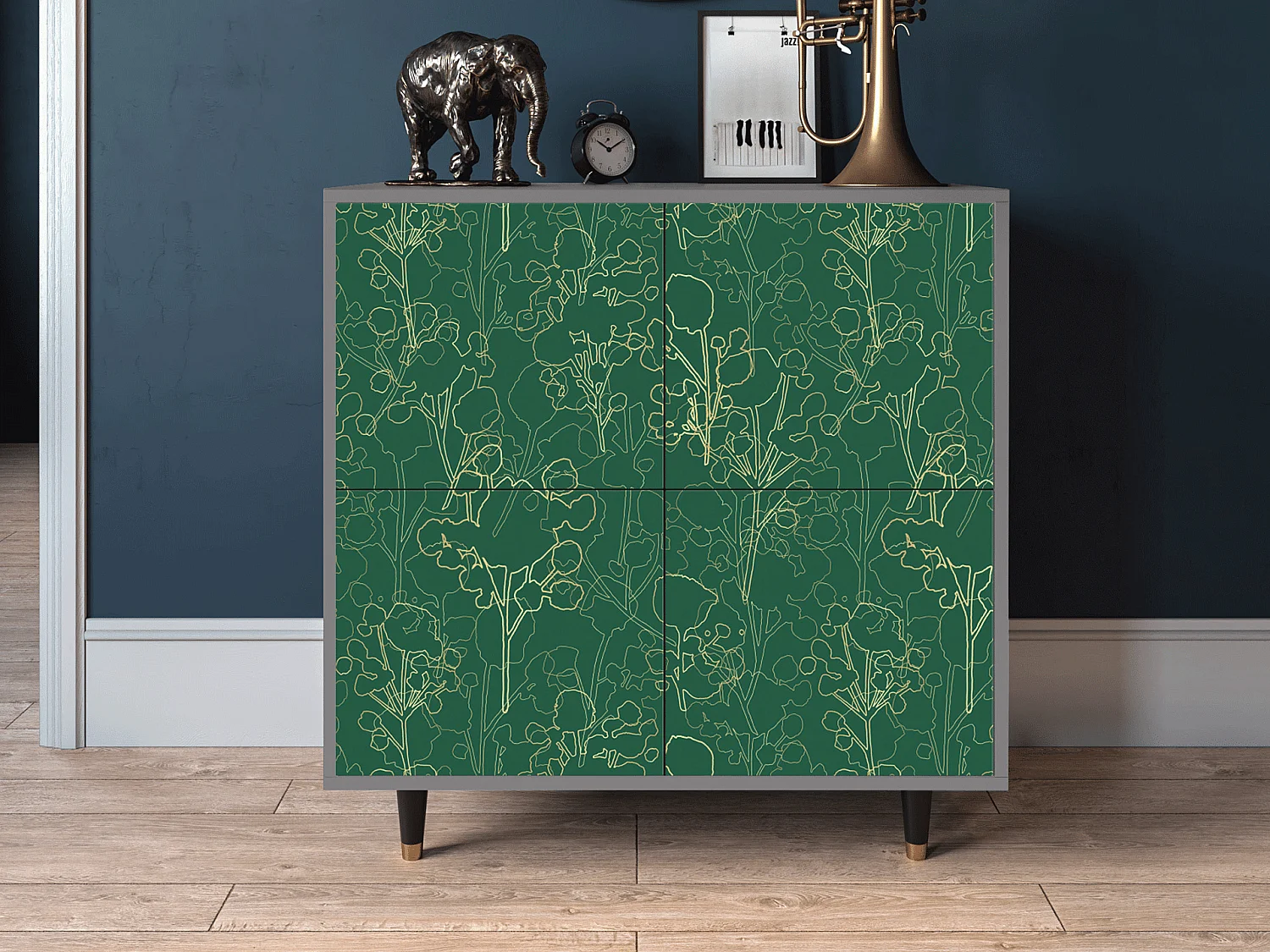 Buffet - 94x96x48 cm - BS3 - Emerald Forest, Gris
