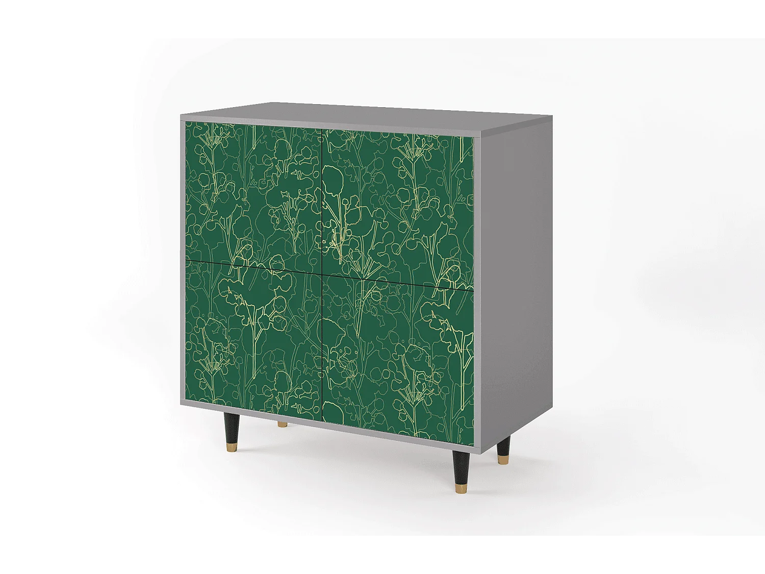 Buffet - 94x96x48 cm - BS3 - Emerald Forest, Gris