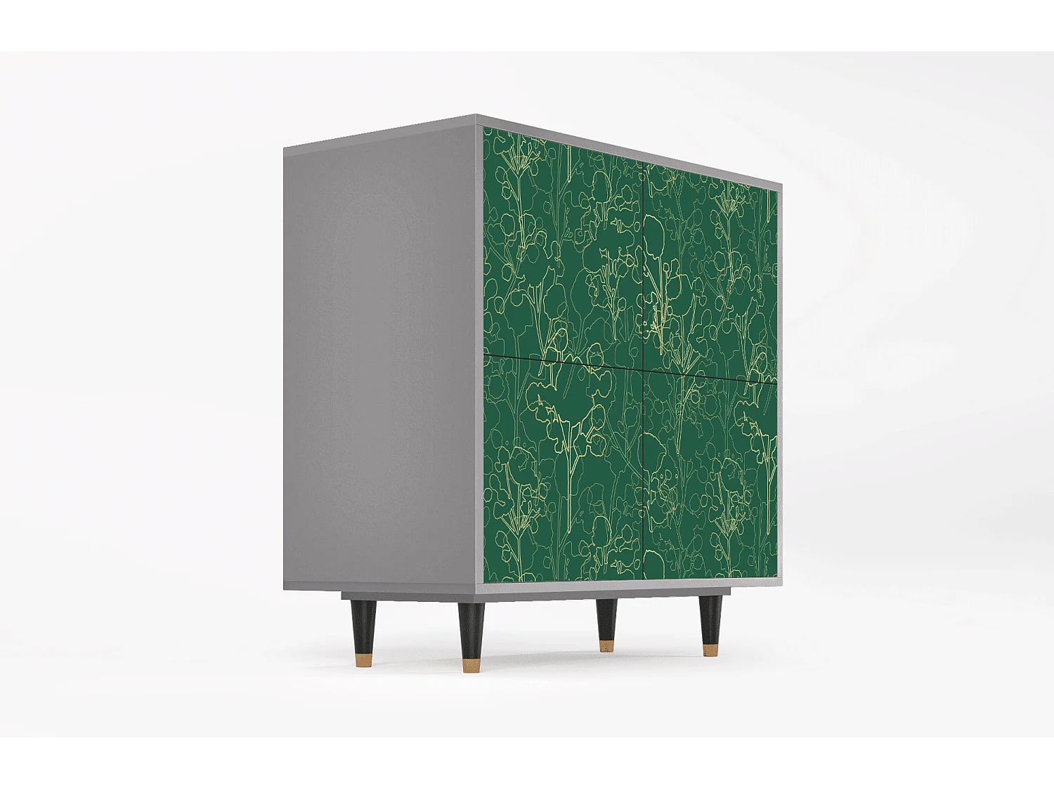 Buffet - 94x96x48 cm - BS3 - Emerald Forest, Gris