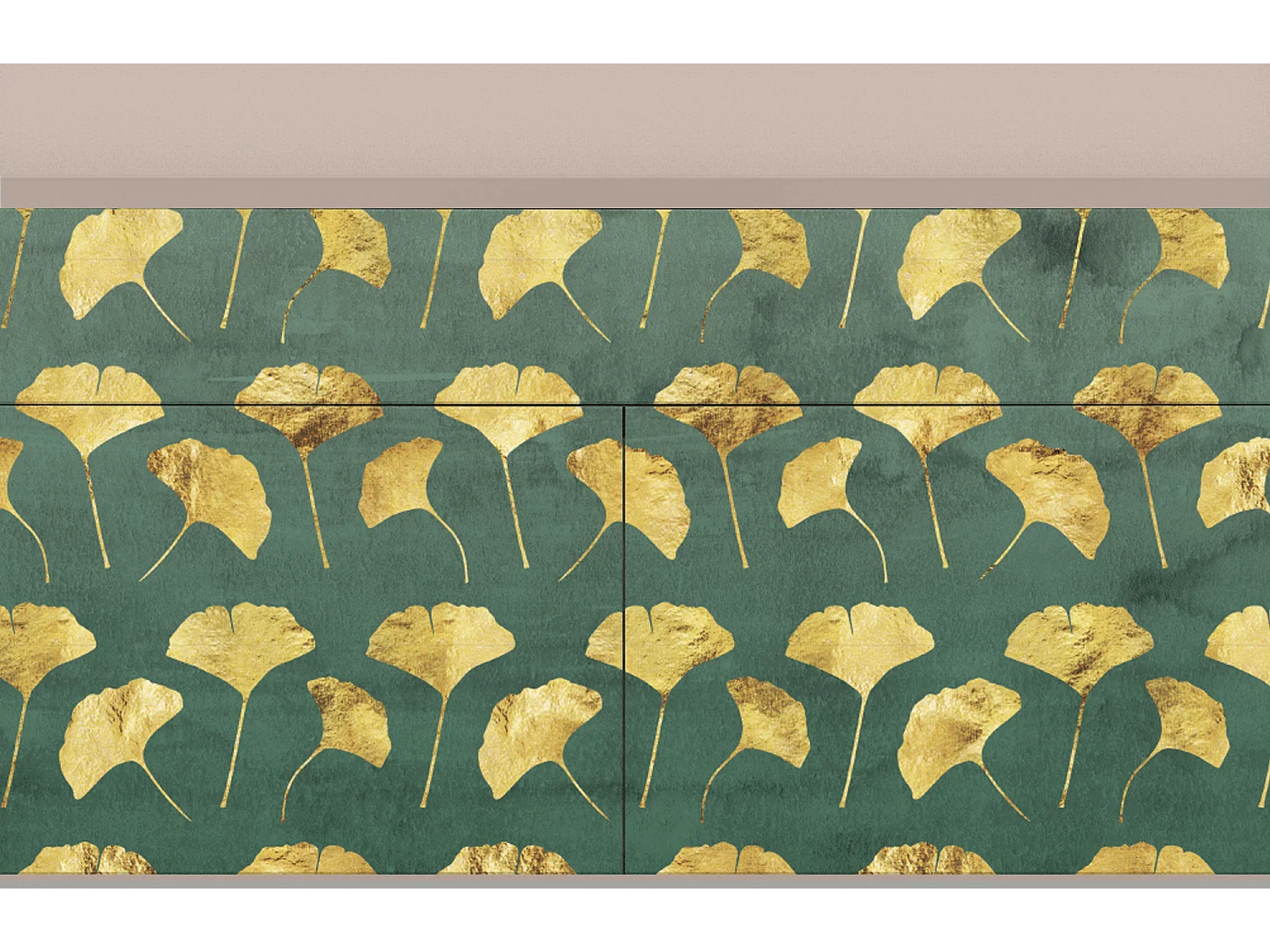 Credenza - 115x85x48 cm - BS4 - Gingko leaves, Latte