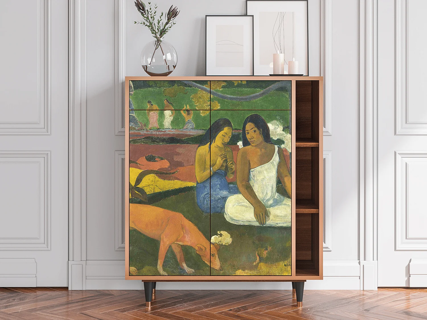 Dressoir - 96х110х41 cm - BS6 - Arearea , Walnoot