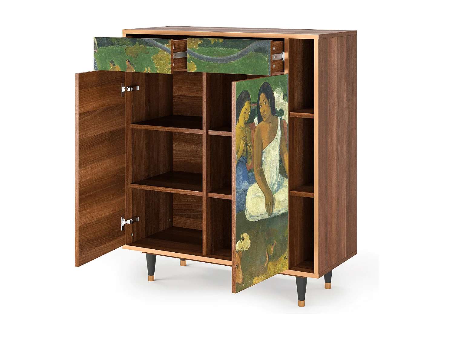 Dressoir - 96х110х41 cm - BS6 - Arearea , Walnoot