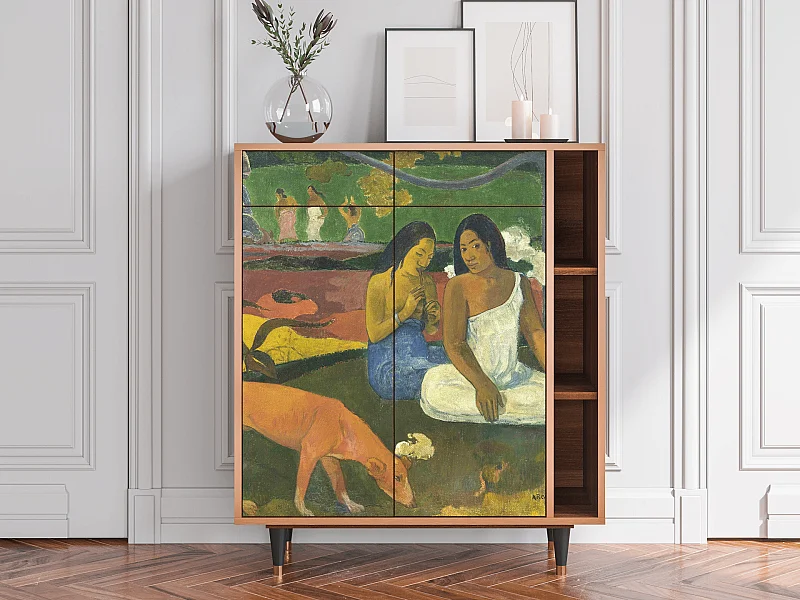 Kredens - 96х110х41 cm - BS6 - Arearea , Orzech