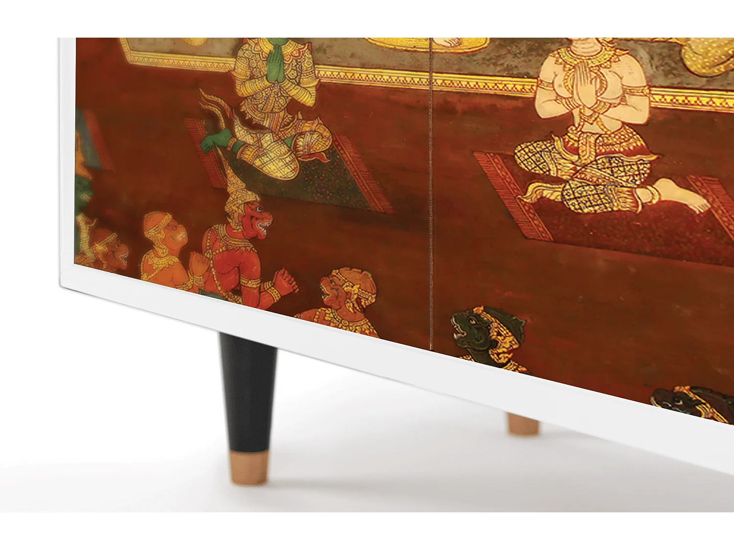 Kredens - 94x96x48 cm - BS3 - Malyavan, Biały