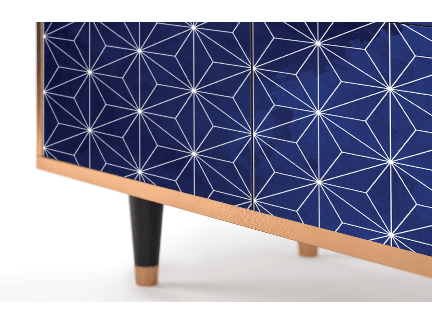 Aparador - 94x96x48 cm - BS3 - Milky Way, Nogueira