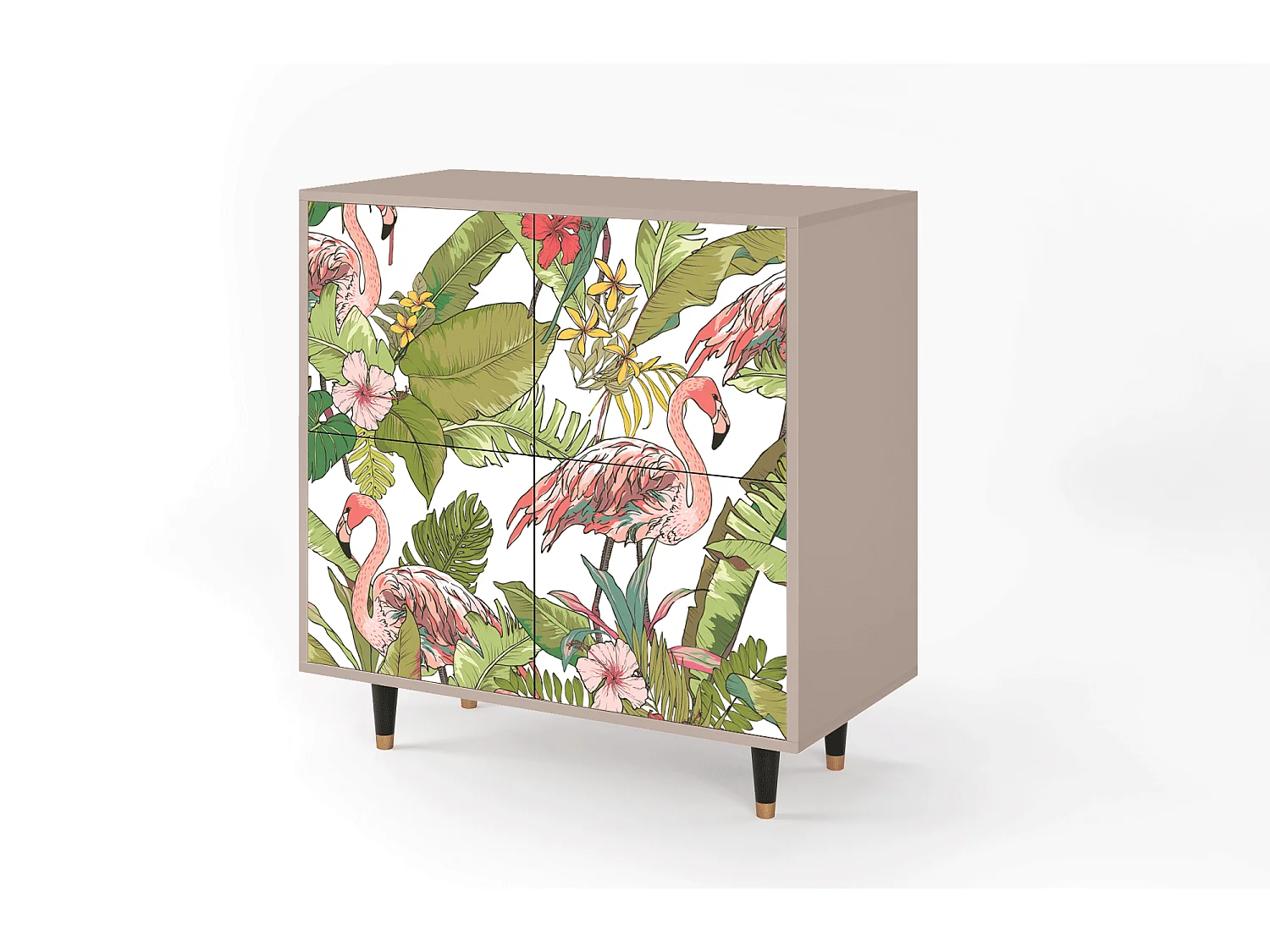 Buffet - 94x96x48 cm - BS3 - Sweet Flamingo, Latte