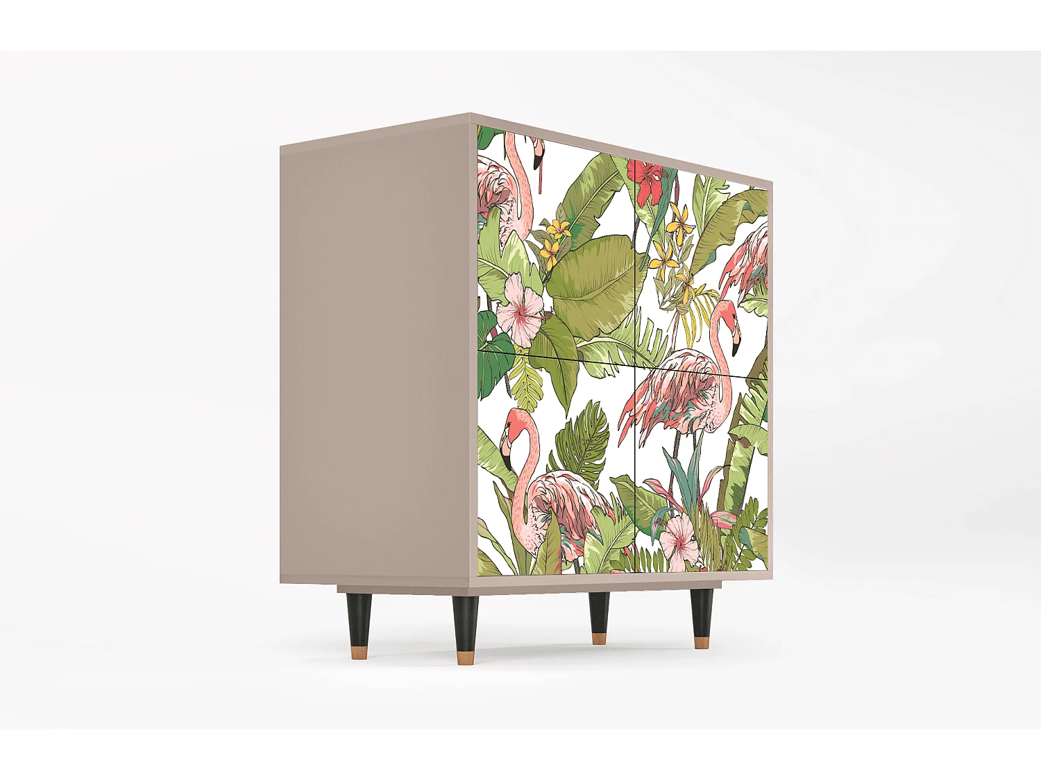Buffet - 94x96x48 cm - BS3 - Sweet Flamingo, Latte